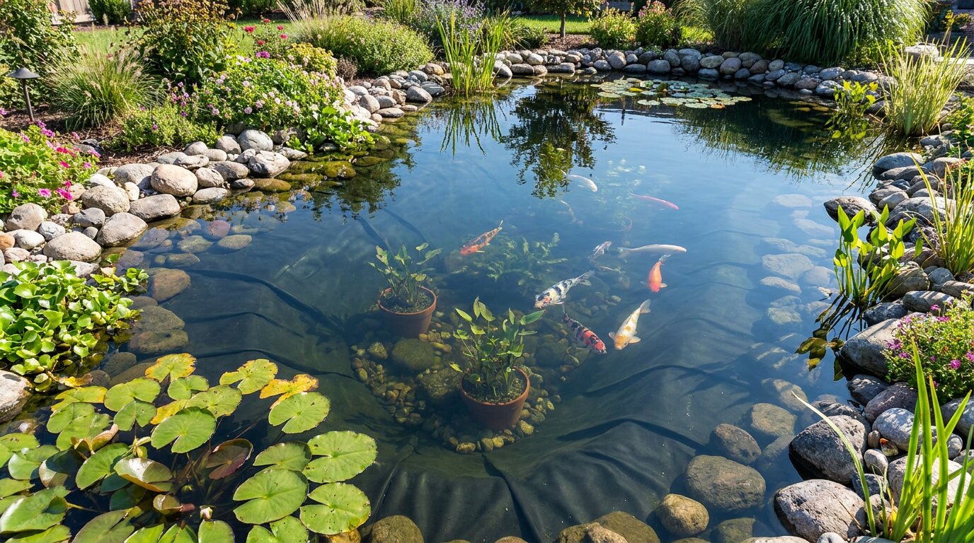 Прозрачная вода после Crystalline Pond